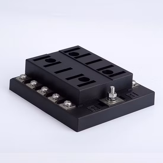Waterproof Fuse Holder Vertical 10 Ways DC 32V Low Voltage Car Automotive Fuse Box Holder Send Fuse Pieces